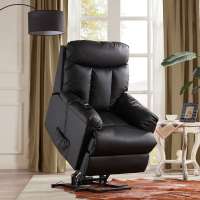 Lift Chair and Power PU Leather Living Room Heavy Duty Reclining Mechanism