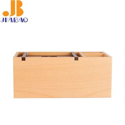 China Factory Good Quality luxury wooden facial tissue box napkin paper container holder