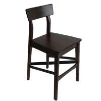 Low price black modern cafe bar restaurant wooden dinning chair