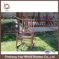 Living Room Furniture Wooden Floor Rocking Chair