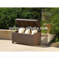 all weather cushion box rattan storage box