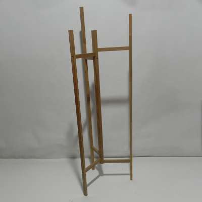 Light color tripod stable coat rack hanger stand