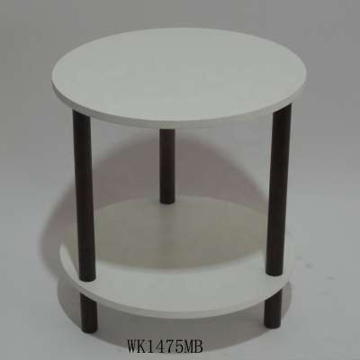 High Quality Cheap New design wooden round storage table side table multifunctional telephone table