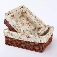 Best Selling Handmade Toy Willow Wicker Storage Basket