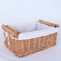 Best Selling Handmade Toy Willow Wicker Storage Basket